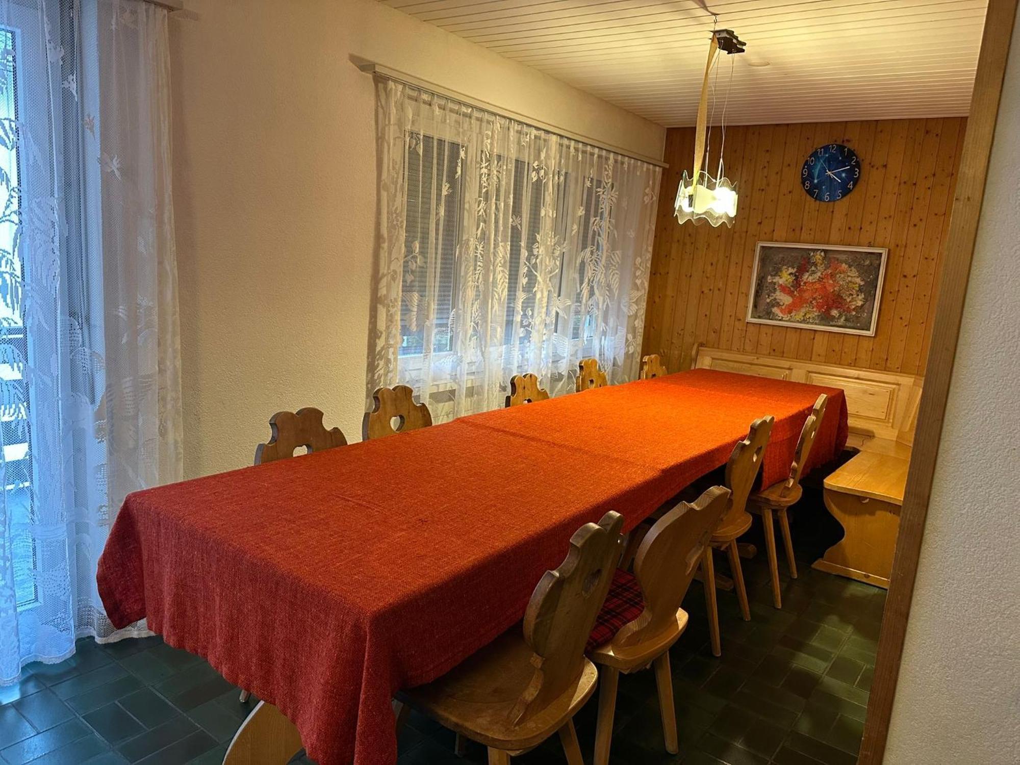 Апартаменты Haus Pramalinis Давос Экстерьер фото
