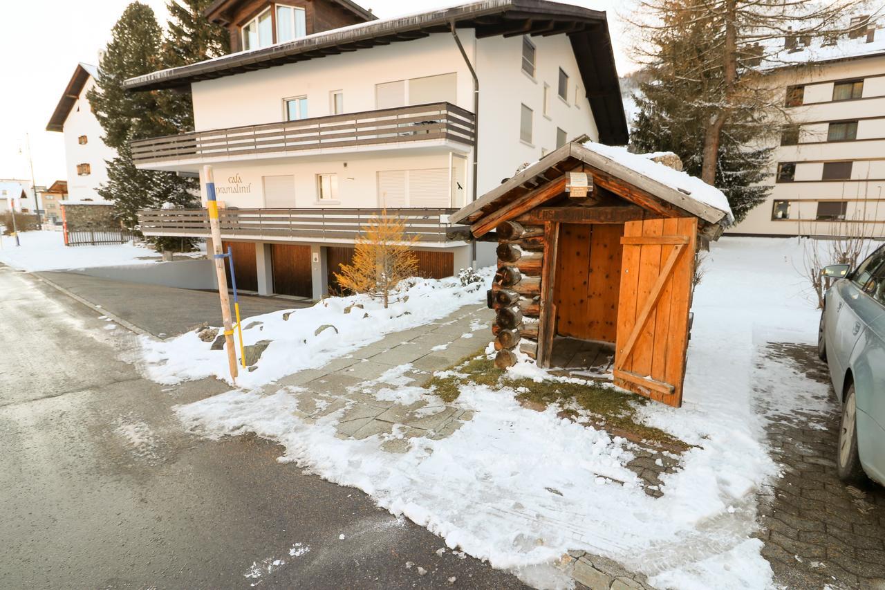 Апартаменты Haus Pramalinis Давос Экстерьер фото